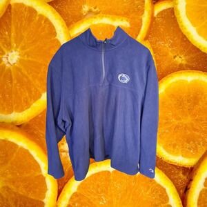 Champion Penn State 1/4 Zipper Sweatshirt With Embroidered Logo Fleece Size‎ 2XL